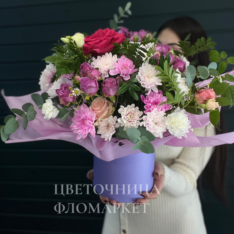 Композиция с розой 