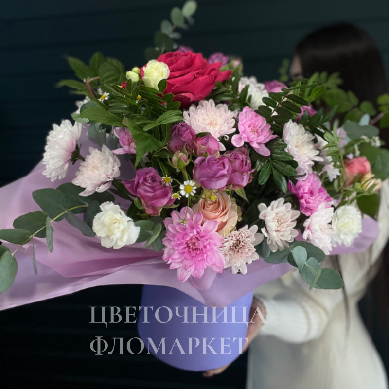 Композиция с розой  1