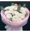 Букет из хризантем «зефирка» 1