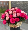 Корзина из 51 розы  1