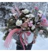 Зимняя нежность букета