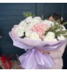  Букет Нежность с гортензией  2