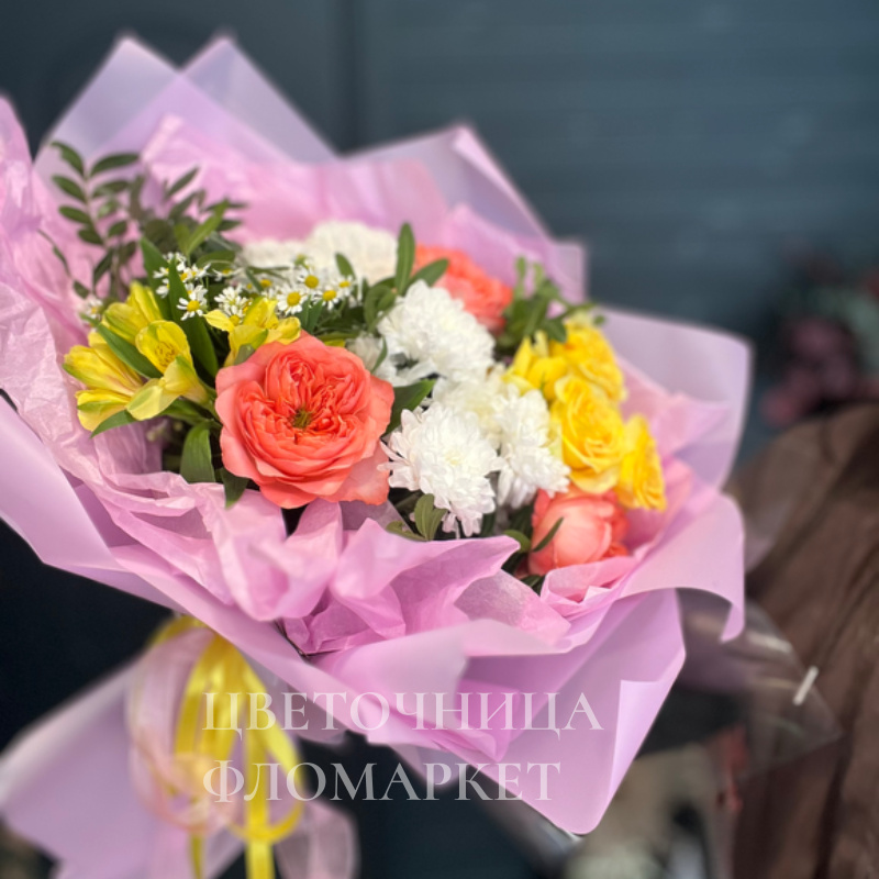 Букет &laquo;яркое весеннее  настроение&raquo; 2