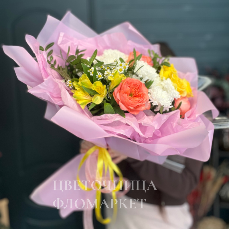 Букет &laquo;яркое весеннее  настроение&raquo;