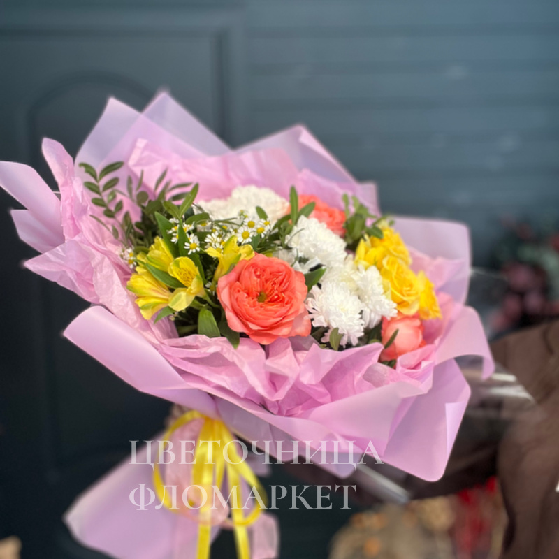 Букет &laquo;яркое весеннее  настроение&raquo; 3