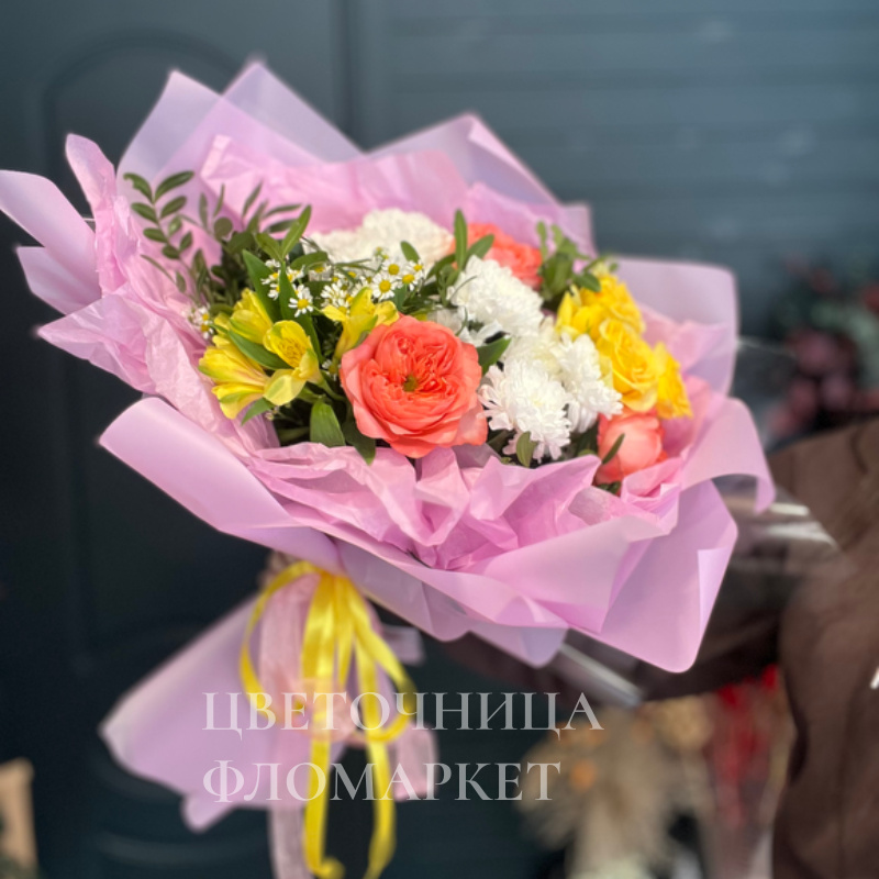 Букет &laquo;яркое весеннее  настроение&raquo; 1