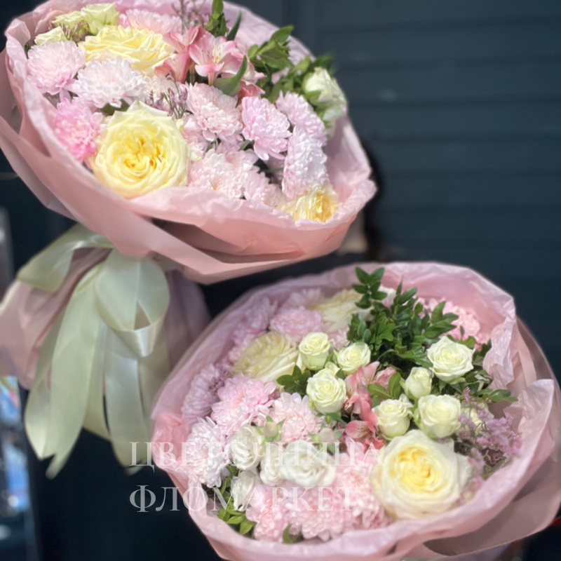 Нежные розовые тона