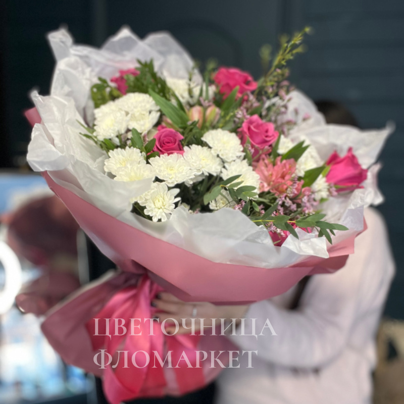 Букет цветущий сад