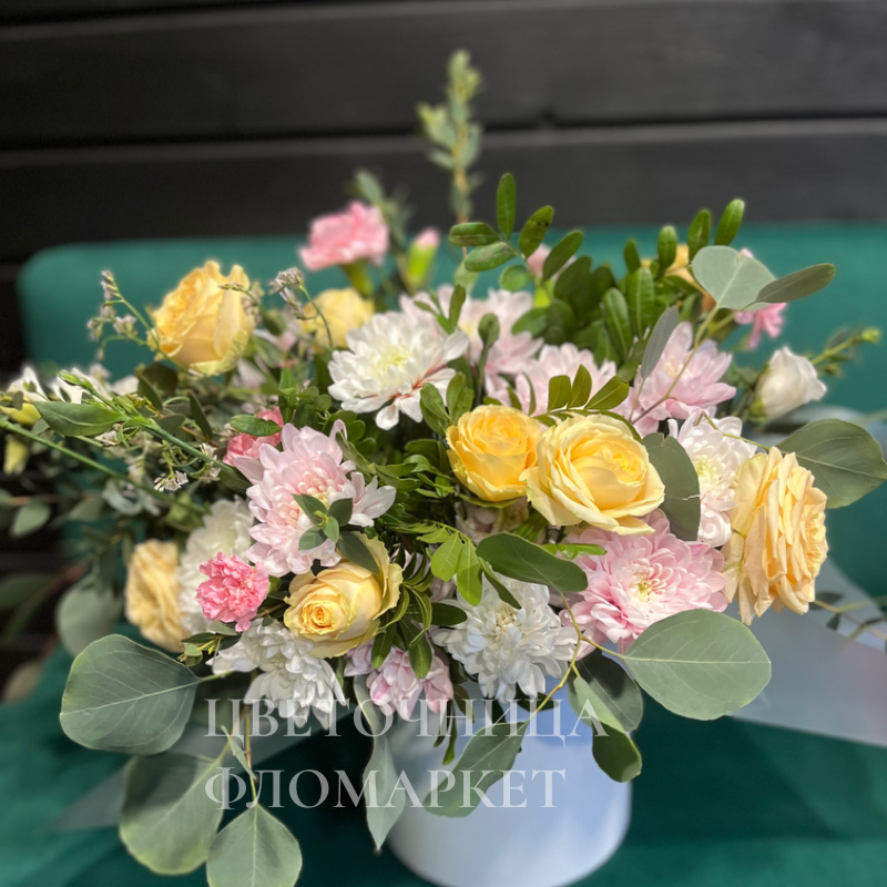 Нежное цветочное облако