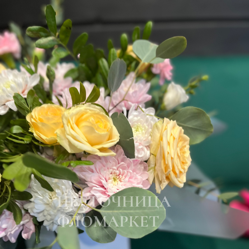 Нежное цветочное облако 1